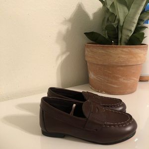 Janie and Jack Boys Leather Shoes